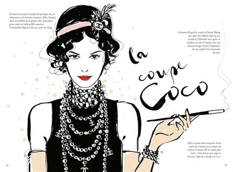 coco chanel: l'univers illustré d'une icône de la mode